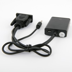HOWEI Adapteur VGA vers HDMI avec câble audio 1080*1920