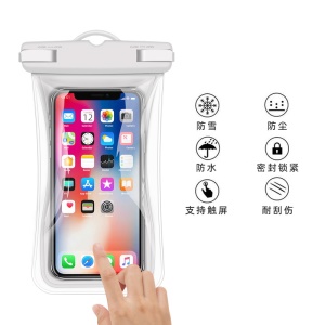 Pochette pour téléphone portable étanche en TPU respectueux de l'environnement tactile écran