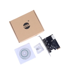 Carte d'extension Aichao 3.0 USB 4 ports PCI-E vers USB