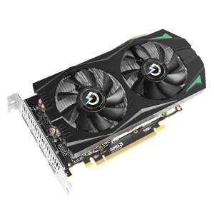 Panlei  RX 580 Carte graphique autonome pour ordinateur  de bureau  8G avec double ventilateur pour la dissipation thermique