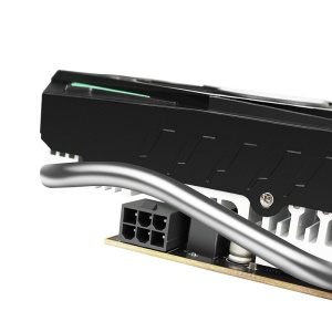Panlei  RX 580 Carte graphique autonome pour ordinateur  de bureau  8G avec double ventilateur pour la dissipation thermique