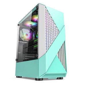 EVESKY Unité centrale PC Gaming ATX USB3.0/2.0  Transparent