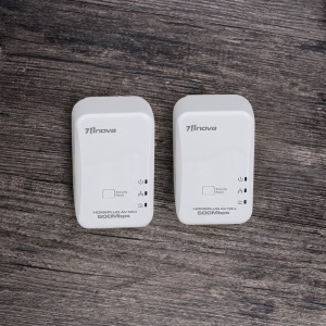 7inova Extension de rooter Prise CPL 500mbps transmission réseau de haute vitesse
