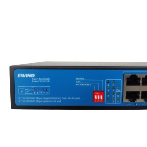 Commutateur POE intelligent Gigabit 8+2 ports électriques