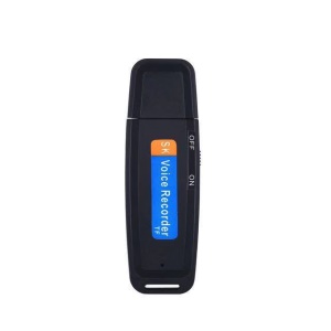 HSJ SK001 Enregistreur numérique vocal portable discret à port USB