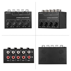 Mixeur stéréo 4 canaux N-AUDIO CX400