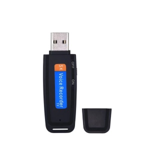 HSJ SK001 Enregistreur numérique vocal portable discret à port USB