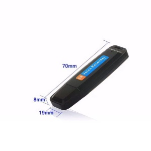 HSJ SK001 Enregistreur numérique vocal portable discret à port USB