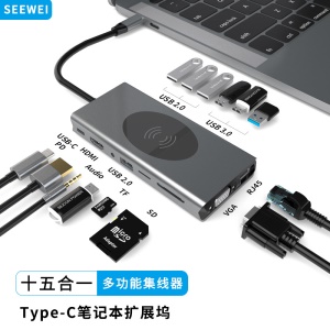 Adaptateur USB Type-C 4K HD avec une transmission efficace