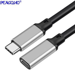 Câble d'extension Type-c USB3.2 noir
