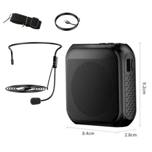Amplificateur de voix personnel Conférence et enseignement S17 Portable autonomie extra longue avec microphone Nuobixing