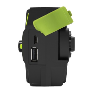 Radio multifonctionnelle d'extérieur Radio solaire à manivelle SOS alarme LED lumière Sortie USB pour charge batterie