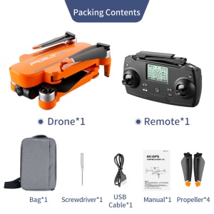 JJRC X17 Drone de photographie aérienne 6K HD avec télécommande GPS