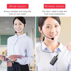 Amplificateur de voix personnel Conférence et enseignement S17 Portable autonomie extra longue avec microphone Nuobixing