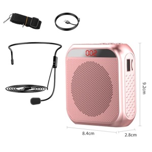 Amplificateur de voix personnel Conférence et enseignement S17 Portable autonomie extra longue avec microphone Nuobixing
