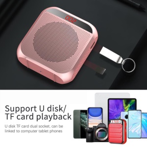 Amplificateur de voix personnel Conférence et enseignement S17 Portable autonomie extra longue avec microphone Nuobixing