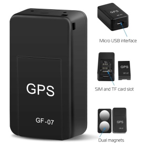 KAIANQI GF07 Traceur GPS à support gsm localisateur positionnement en temps réel précis Forte attraction magnétique