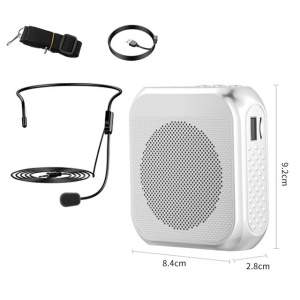 Amplificateur de voix personnel Conférence et enseignement S17 Portable autonomie extra longue avec microphone Nuobixing