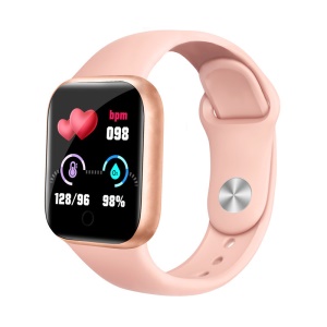 Y68 Bracelet intelligent Surveillance du sommeil Fréquence cardiaque Tension artérielle Mesure de l'oxygène dans le sang