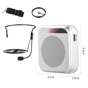 Amplificateur de voix personnel Conférence et enseignement S17 Portable autonomie extra longue avec microphone Nuobixing