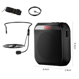 Amplificateur de voix personnel Conférence et enseignement S17 Portable autonomie extra longue avec microphone Nuobixing