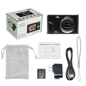 Appareil photo numérique portable 36 mégapixels HD