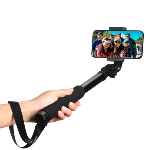 Perche à Selfie légère et réglable et entensible en alliage d'aluminium