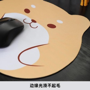Tapis de souris de dessin animé imprimé en caoutchouc