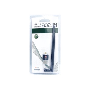 Carte réseau sans fil USB mini USB 2.0 noir