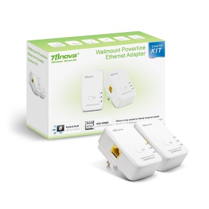 7inova Extension de rooter Prise CPL 500mbps transmission réseau de haute vitesse