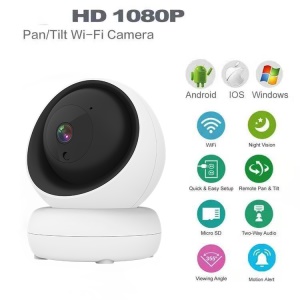 Mini Caméra wifi intelligente sans fil  HD 2 mégapixels