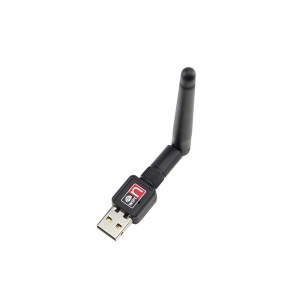 Carte réseau sans fil USB mini USB 2.0 noir