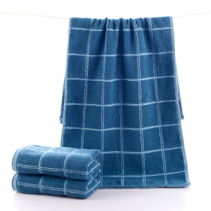 kit de 3 serviettes 2 serviettes pour visage+ 1 serviette de bain