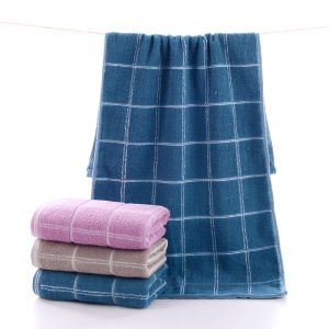 kit de 3 serviettes 2 serviettes pour visage+ 1 serviette de bain