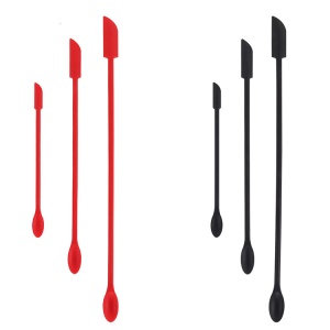 Mini Spatule en silicone 3 pièces  double tête