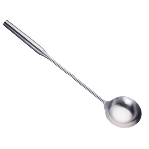 SIDELI Cuillère de cuisine à long manche en acier inoxydable
