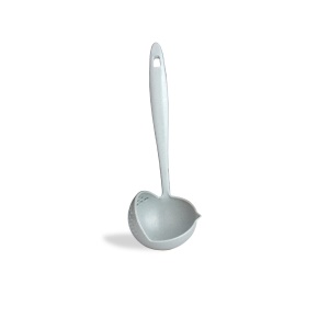 cuillère de cuisine passoire  à double usage en plastique incurvée