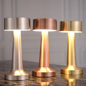 Lampe de chevet rechargeable interrupteur tactile avec trois couleur changeante