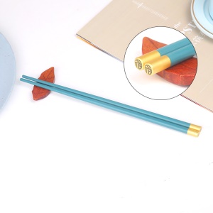 Baguettes en alliage de metaux 5 couleurs 25cm