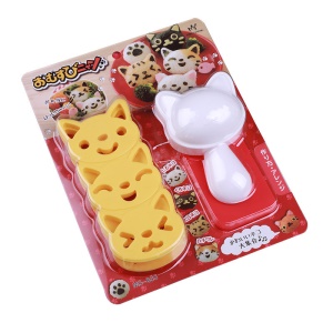 Moule de boule de riz pour enfants forme de dessin animé