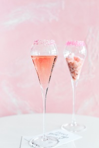 Grand Verre à champagne en verre de cristal 280 mL