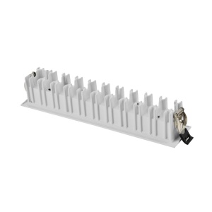 Spot LED downlight rectangle grille