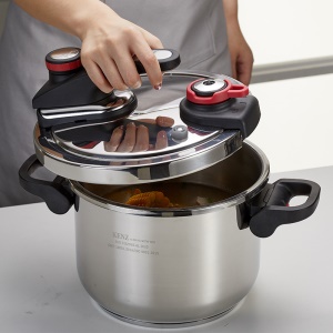 Autocuiseur multifonction en acier inoxydable 6L 2-5 personnes