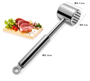 Marteau à viande 304 acier inoxydable