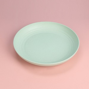Assiette Incassable en paille de blé diamètre 25cm