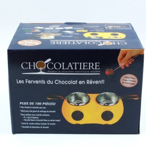 Machine à fonte de chocolat double pot 250ml/pot