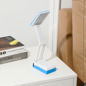 Lampe de table pliante LED rechargeable soin des yeux 10W 12 perles de lampe