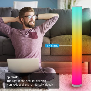 Lampadaire LED Bluetooth Lumière RGB
