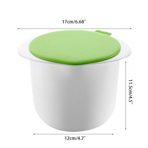Recipient pour cuisson de fromage au micro-ondes avec recette