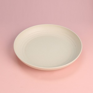 Assiette Incassable en paille de blé diamètre 25cm